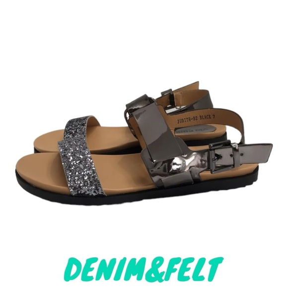 Via Pinky Judith Women's Rose Gold Flat Strappy Sandals | NEW/NEW in BOX!!🩶 - Picture 2 of 10